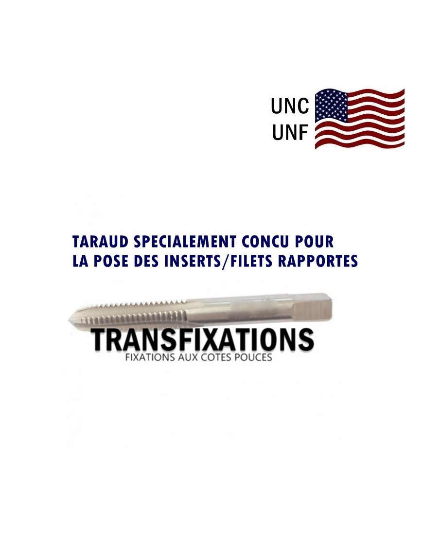 TARAUDS-HELICOILS-FILETS-RAPPORTES-UNC-UNF