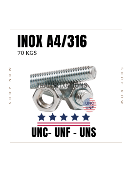 TIGE-FILETEE-UNF-UNC-PAS-AMERICAIN-INOXA4-316