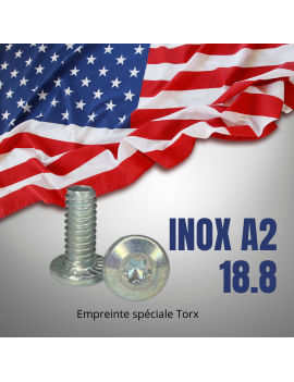 VIS AMERICAINE TORX BHC INOX A2