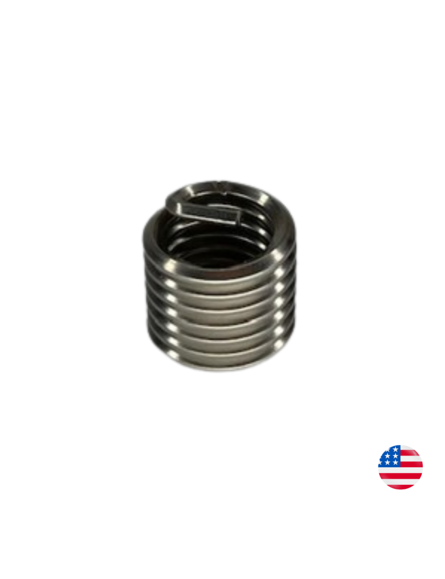 filets rapportés UNCUNF. Inserts hélicoïdals cotes pouces Diamètre N10