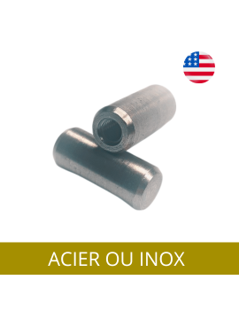 GOUPILLE AMERICAINE TARAUDEE CYLINDRIQUE