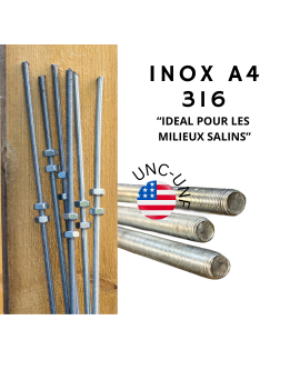 TIGE-FILETEE-UNC-UNF-INOXA4-316