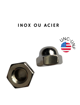ECROU-BORGNE-AVEUGLE-INOX-ACIER-UNC-UNF