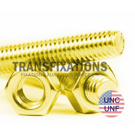 TIGE-FILETEE-LAITON-UNC-UNF TIGE-FILETEE-LAITON-UNC-UNF