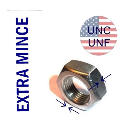 ECROU EXTRA MINCE UNC-UNF ECROU EXTRA MINCE UNC-UNF