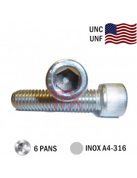 VIS-AMERICAINE-CHC/BTR-UNC-UNF-INOXA4-316