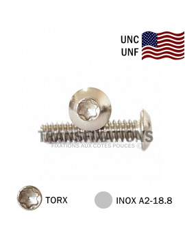 VIS AMERICAINE TORX BHC INOX A2