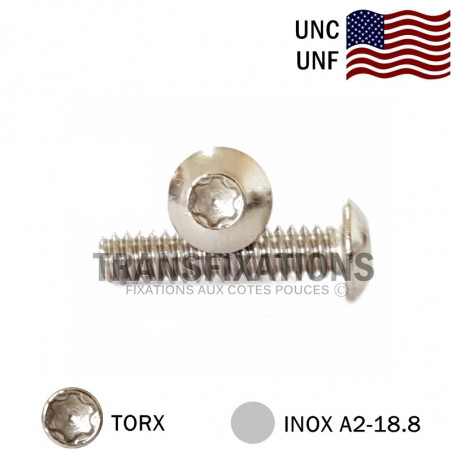 VIS AMERICAINE TORX BHC INOX A2