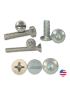 Vis américaines empreinte fendue,cruciforme, torx