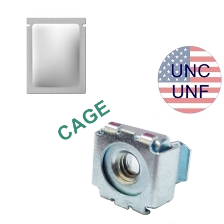 ECROU AMERICAIN CAGE UNF UNC