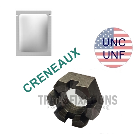 ECROU AMERICAIN A CRENEAUX